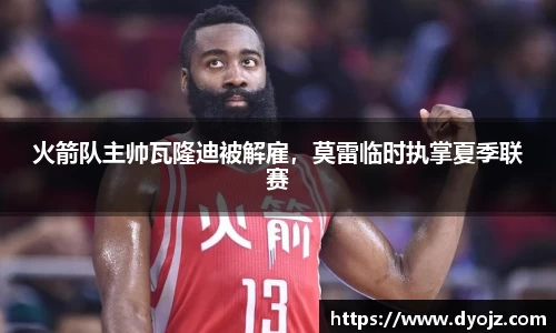 火箭队主帅瓦隆迪被解雇，莫雷临时执掌夏季联赛