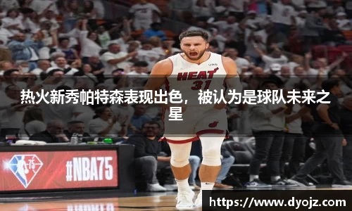 热火新秀帕特森表现出色，被认为是球队未来之星
